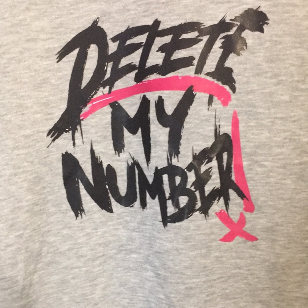 Callie Lives “Delete My Number” Lightweight Hoodie - Picture 3 of 4